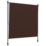 VidaXL Buiten Rolgordijn Bruin 100x270cm - 34% Korting