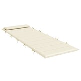 Ligbedkussen Crème 180x60cm Oxford Stof - 45% Korting