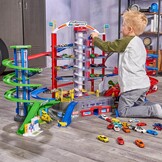 Speelgoedgarage Super City 35% Korting | 128cm Meerkleurig