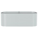 Verhoogde Plantenbak 240x80x81cm Verzinkt Staal - 35% Korting