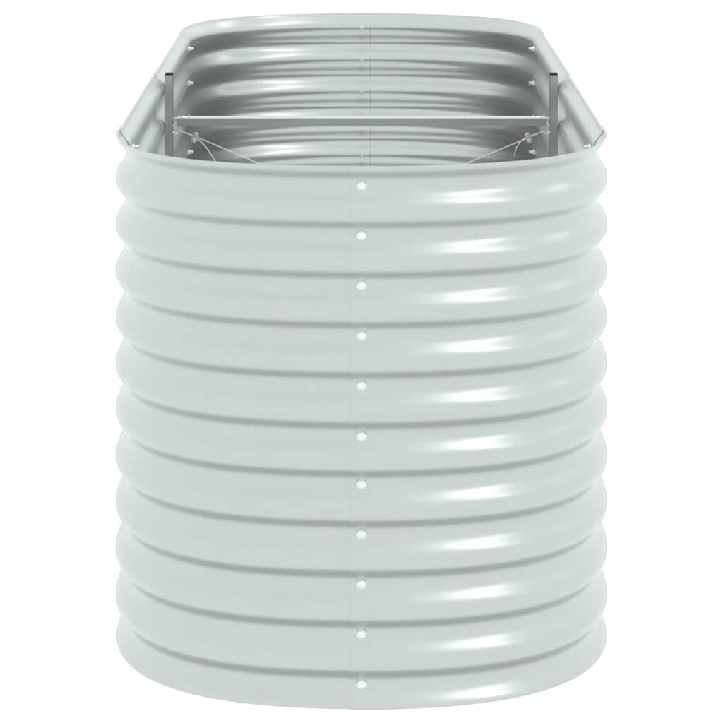Verhoogde Plantenbak 240x80x81cm Verzinkt Staal - 35% Korting