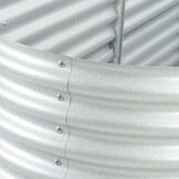 Verhoogde Plantenbak 240x80x81cm Verzinkt Staal - 35% Korting