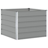 Plantenbak Staal Lichtgrijs 100x100x75cm - 34% Korting
