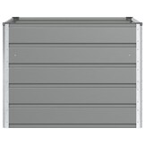 Plantenbak Staal Lichtgrijs 100x100x75cm - 34% Korting