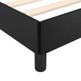 Zwart Bedframe met Hoofdeinde 80x200 cm - 34% Korting