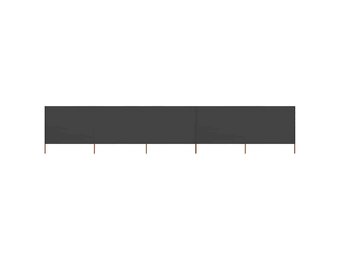 VidaXL Windscherm 5-panelen 600x160 cm Antraciet - 54% Korting