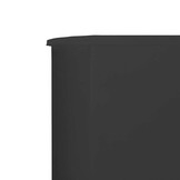 VidaXL Windscherm 5-panelen 600x160 cm Antraciet - 54% Korting