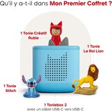 Toniebox 2 Stuks met Lion King & Lilo & Stitch Blauw - 34% Korting