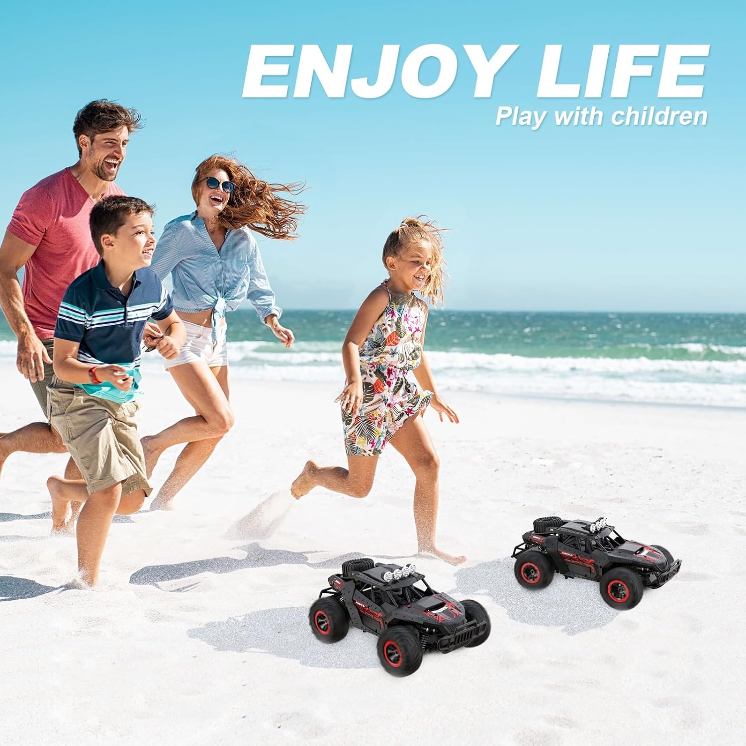 RC Auto Buggy Zwart 1:16 - 60 Min Speeltijd, 20 km/u (34% Korting)