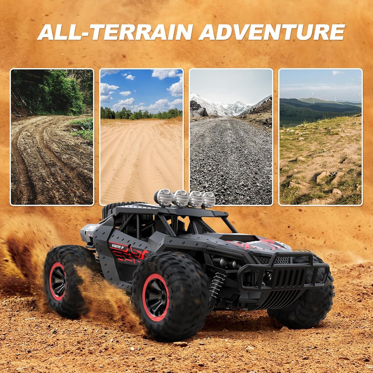 RC Offroad Buggy 1:16 Schaal, 20 km/u - 34% Korting!