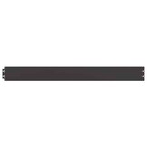 vidaXL Gazonrand Koudgewalst Staal Zwart 50 st 34% korting
