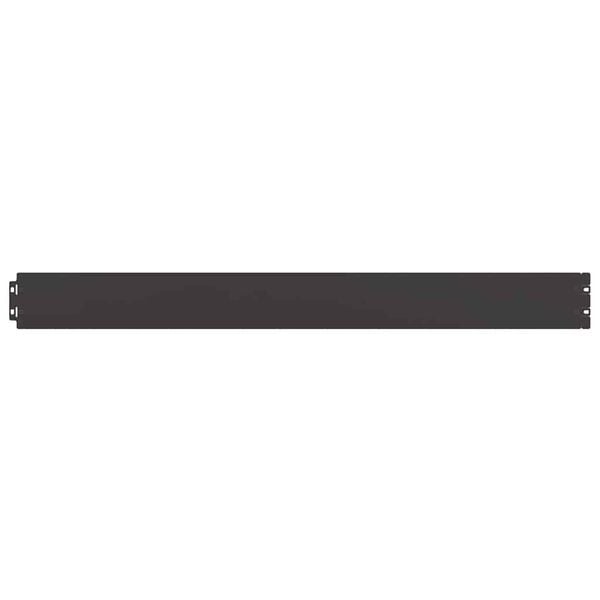 vidaXL Gazonrand Koudgewalst Staal Zwart 50 st 34% korting