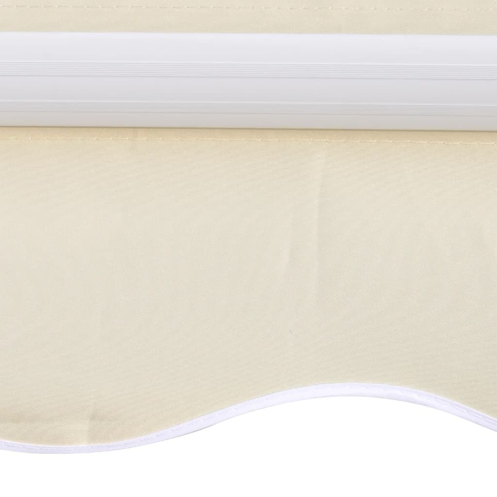 vidaXL Luifeldoek Canvas Crème 350x250 cm - 33% Korting
