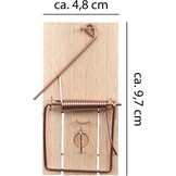 Muisvallen Hout 10 stuks | Gifvrij & Herbruikbaar | 40% Korting