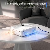 Draagbare Mini Projector 1080P HD WiFi Bluetooth 34% Korting