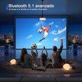 Draagbare Mini Projector 1080P HD WiFi Bluetooth 34% Korting