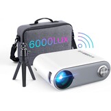 Mini Beamer Projector Wit Grijs - Draagbare Thuisbioscoop met 34% Korting