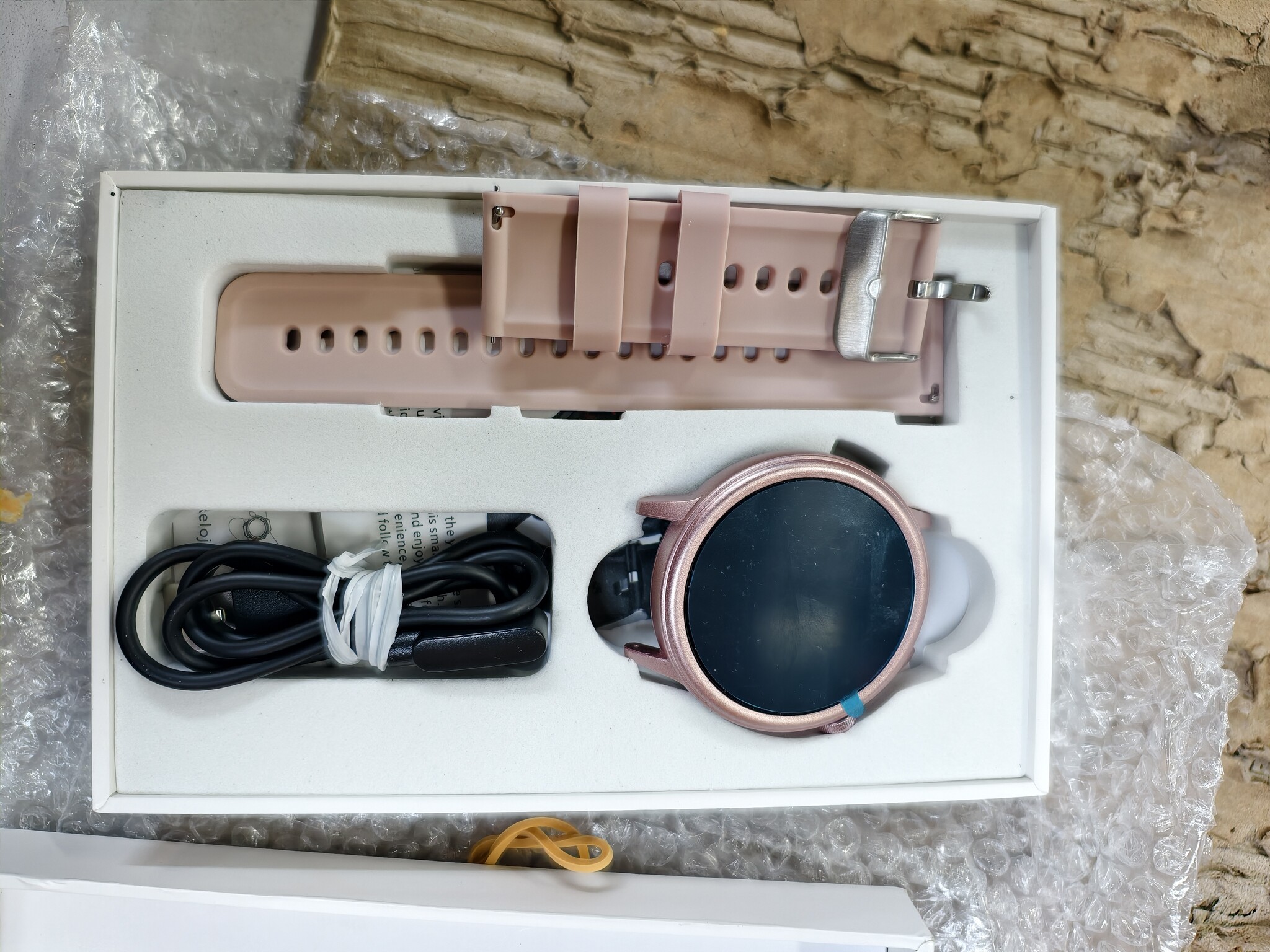Smartwatch ECG Hartslag Bloeddruk 1.39" Zwart - 53% Korting