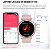 Smartwatch ECG Hartslag Bloeddruk 1.39" Zwart - 53% Korting