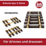 Modeltrein Startset Tuinbaan G-Spoor met Locomotief en 30 Bouwstenen - 35% Korting