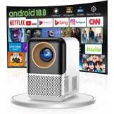 Mini Beamer 1080p met Android 10, Autofocus & Bluetooth (35% korting)