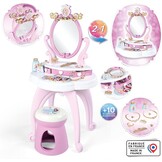 Smoby Disney Prinsessen Kaptafel 2-in-1 met Spiegel & 10 Accessoires - 34% Korting