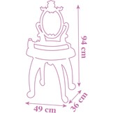 Smoby Disney Prinsessen Kaptafel 2-in-1 met Spiegel & 10 Accessoires - 34% Korting