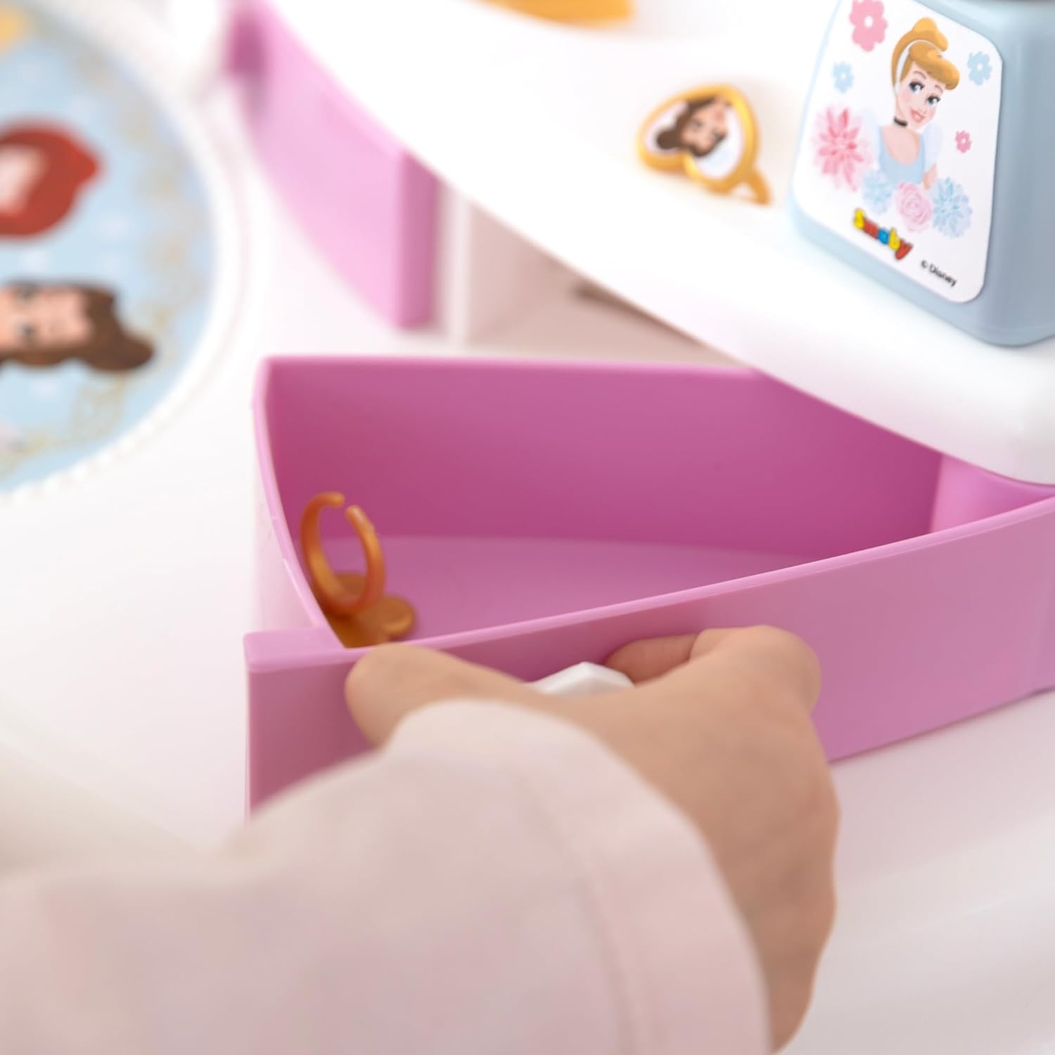 Smoby Disney Prinsessen Kaptafel 2-in-1 met Spiegel & 10 Accessoires - 34% Korting