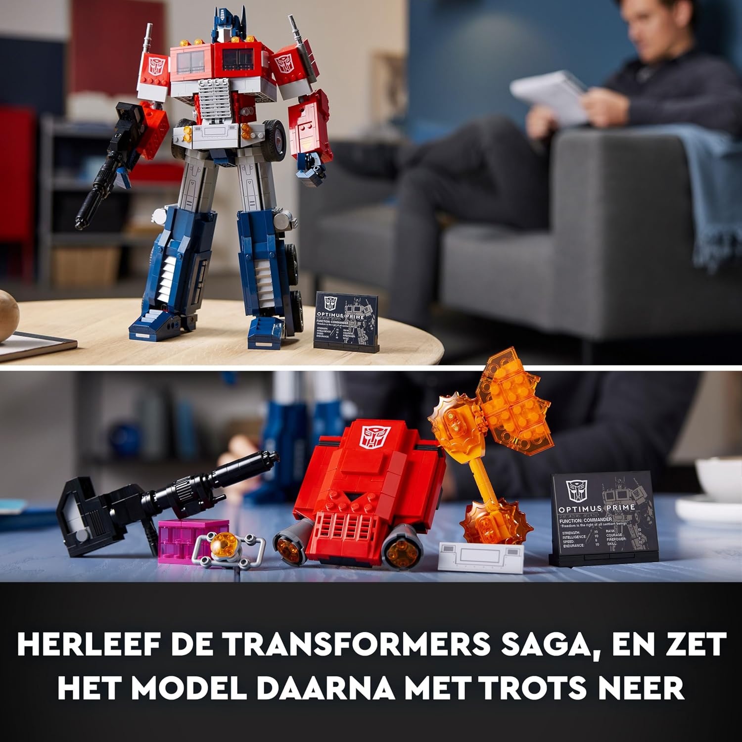 Transformers Optimus Prime Modelbouw Set - 35% Korting