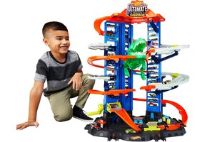 Hot Wheels Speelgarage T-Rex Aanval - 47% Korting!