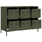 VidaXL Dressoir Olijfgroen - 101,5 cm - 35% Korting