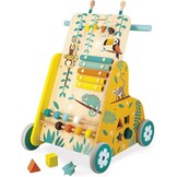 Janod Tropik Multifunctionele Trolley - Educatief Speelgoed met 6 Activiteiten - 34% Korting