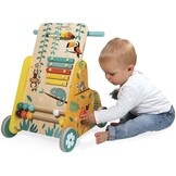 Janod Tropik Multifunctionele Trolley - Educatief Speelgoed met 6 Activiteiten - 34% Korting