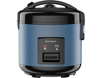 Blauwe Rijstkoker & Stoompan (1L) 400W - 34% Korting