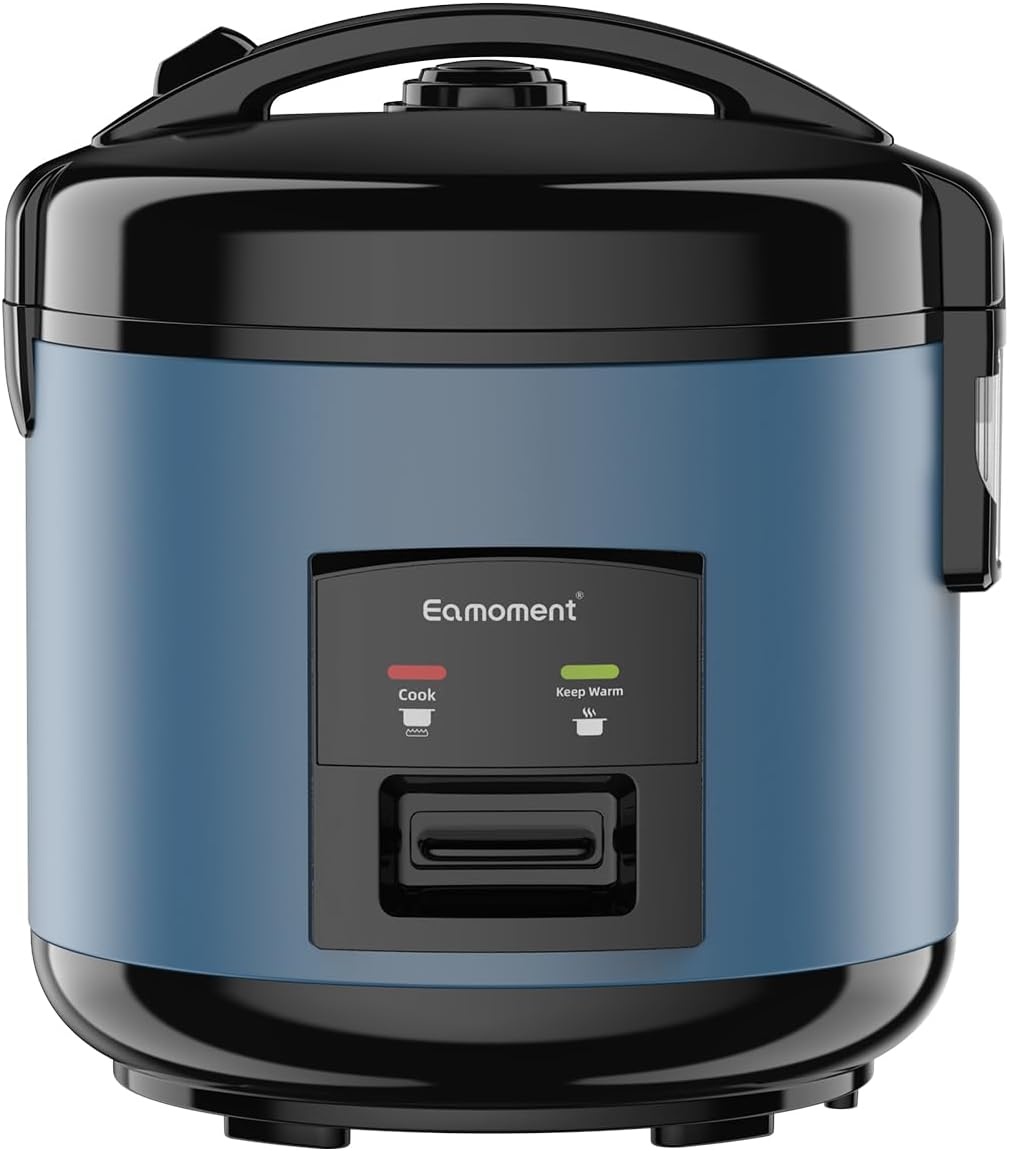 Blauwe Rijstkoker & Stoompan (1L) 400W - 34% Korting