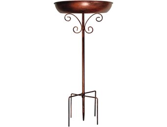 Metalen Vogelbad met Standaard (76cm) - 33% Korting