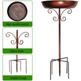 Metalen Vogelbad met Standaard (76cm) - 33% Korting