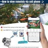 Onderwatercamera 5MP 100° Groothoeklens Roestvrijstaal - 41% Korting