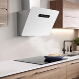 CIARRA Afzuigkap 60 cm Wit - 35% Korting