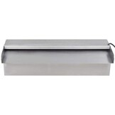 VidaXL Zwembadwaterval met LED's - 30cm Roestvrij Staal - 48% Korting