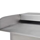 VidaXL Zwembadwaterval met LED's - 30cm Roestvrij Staal - 48% Korting