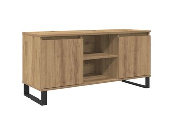 TV-kast Artisan Eiken 104x35x50 cm Bewerkt Hout met 34% Korting