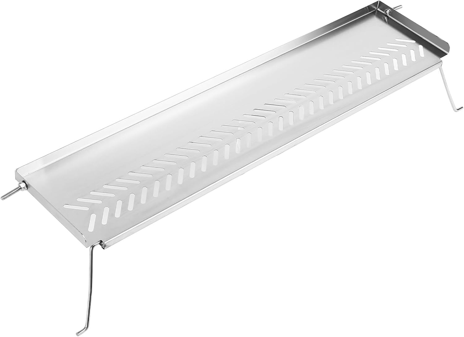 GFTIME Roestvrij stalen warmhoudrooster voor Enders Monroe Pro 4, 74,4 x 24 cm grill warmhoudzak reserveonderdeel, bovenste plank voor het warm houden van vlees, groenten en brood