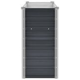 Verhoogde Plantenbak 160x40x77 cm Antraciet Staal - 34% Korting!
