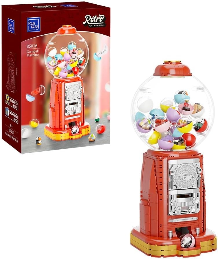 PANTASY Retro Kauwgomballenautomaat Bouwset