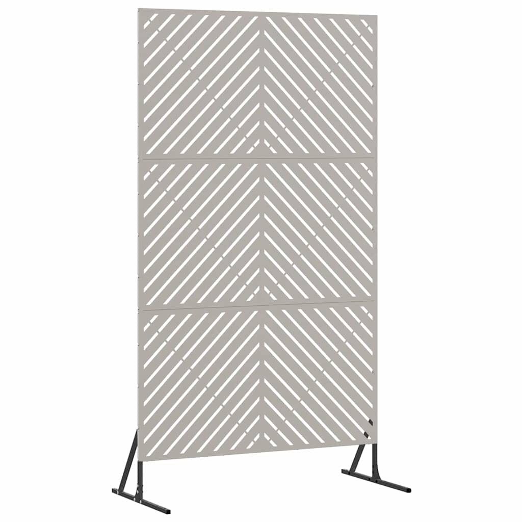 vidaXL Privacyscherm 100 x 50 x 180 cm weervast staal Roestkleurig