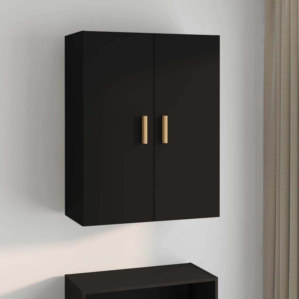 vidaXL Hangkast 69,5x34x90 cm Zwart - 54% Korting