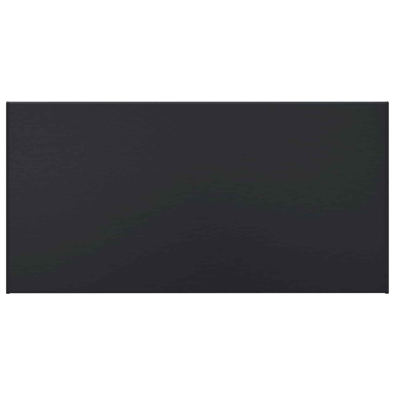 vidaXL Raamsokkel Anthraciet met Houtnerf 80 x 40 x 4,5 cm