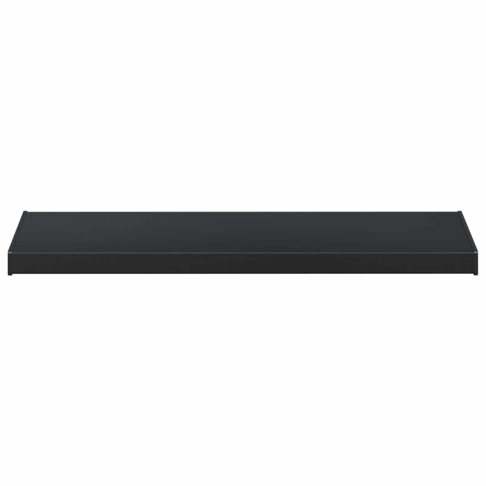 vidaXL Raamsokkel Anthraciet met Houtnerf 80 x 40 x 4,5 cm