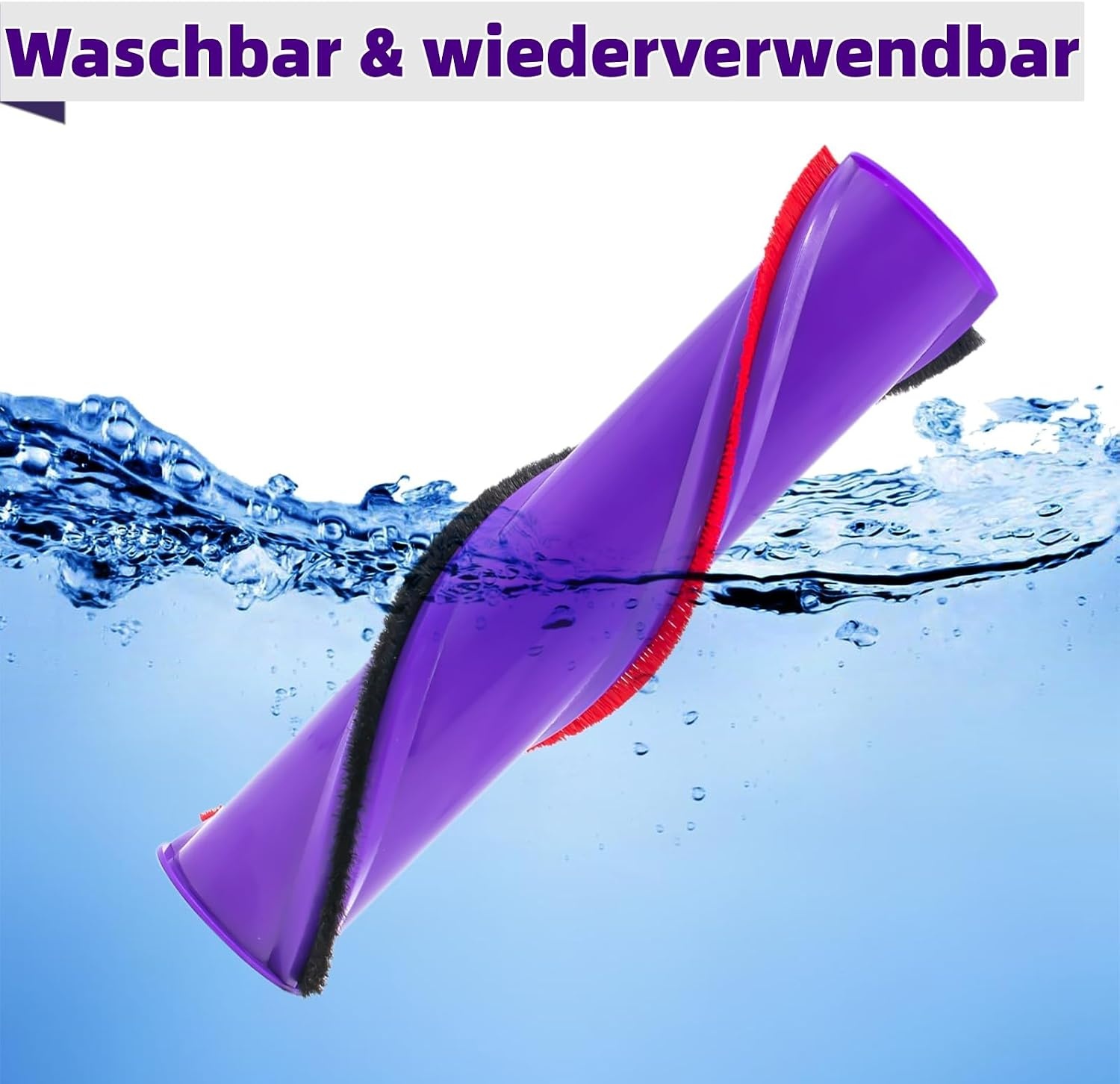 borstel en vloerzuigmond compatibel met Dyson V7, V8, V10, V11, V15, reserveonderdeel en accessoires voor Dyson stofzuiger, directe aandrijving, reiniger, kop, turbine met snelspanner voor harde